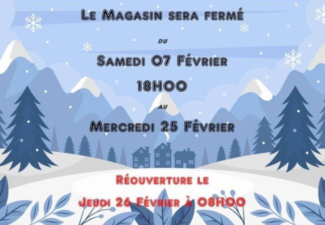 Nos CONGES ANNUELS approchent