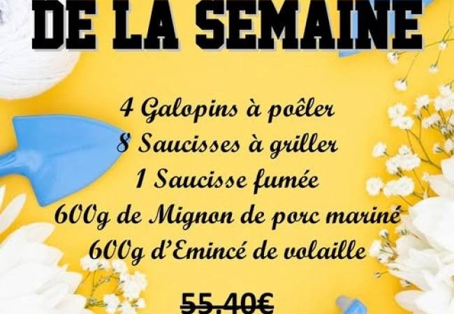 Le PANIER de la semaine sera disponible dès mardi 28 avril 2026