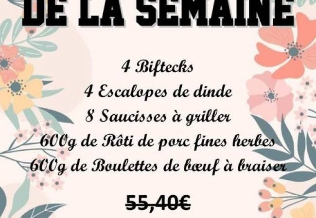 Le PANIER de la semaine sera disponible dès mardi 09 juin 2026
