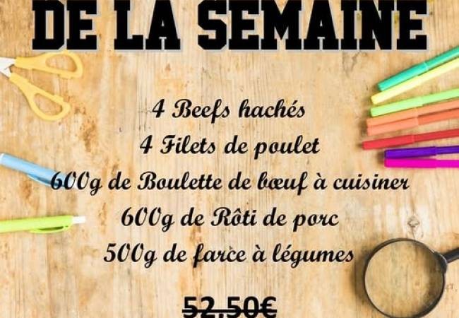 Le PANIER de la semaine sera disponible dès jeudi 28 août 2025