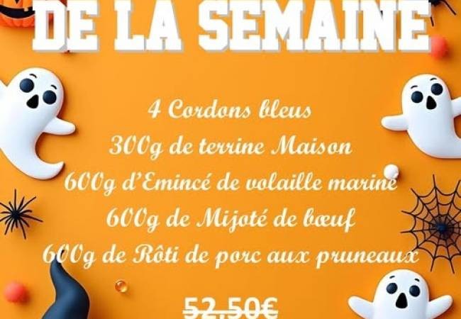 Le PANIER de la semaine sera disponible dès mardi 28 octobre 2025