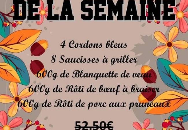 Le PANIER de la semaine sera disponible dès mardi 25 novembre 2025