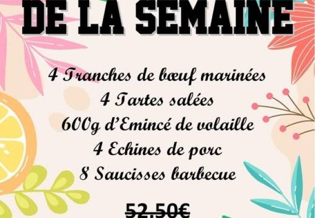 Le PANIER de la semaine sera disponible dès mardi 01 juillet 2025