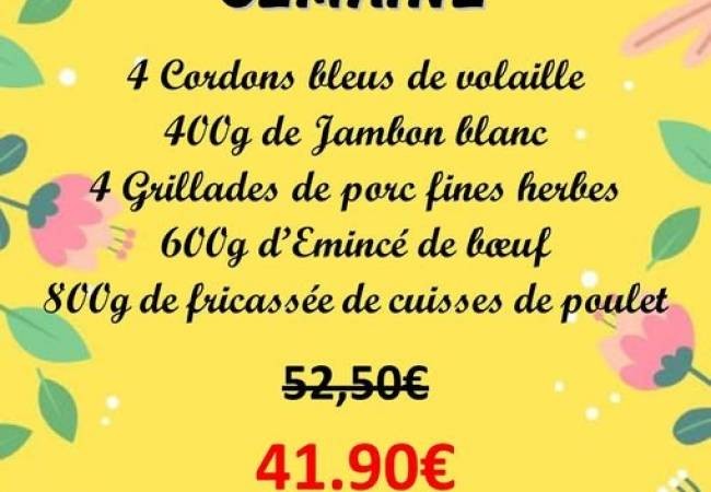 Le PANIER de la semaine sera disponible dès mardi 21 avril 2026